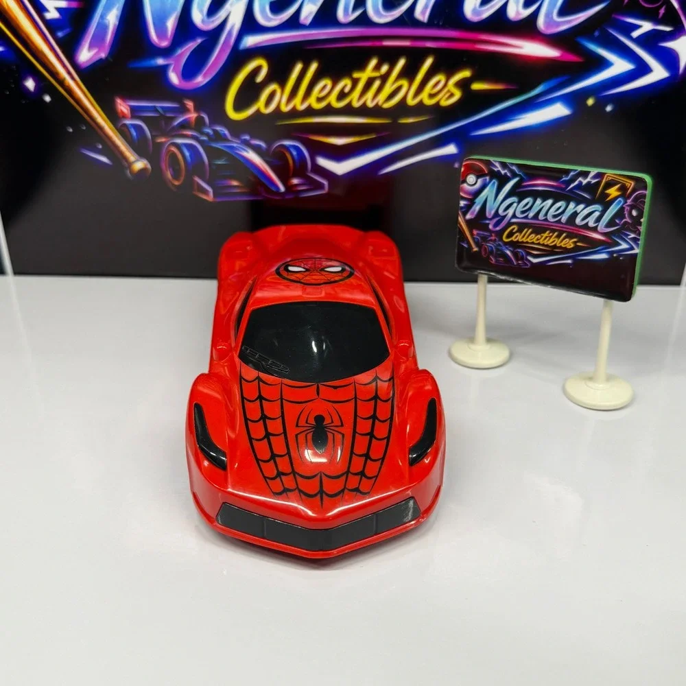 Marvel Spider-Man Red Web Design Toy Sports Car ET-0040-SPIDER 27MHz